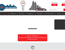 Tablet Screenshot of citylock.com